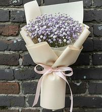 Букет цветов из:  Гипсофила в Тюбе
