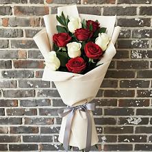 Букет цветов из:  Розы в Тюбе
