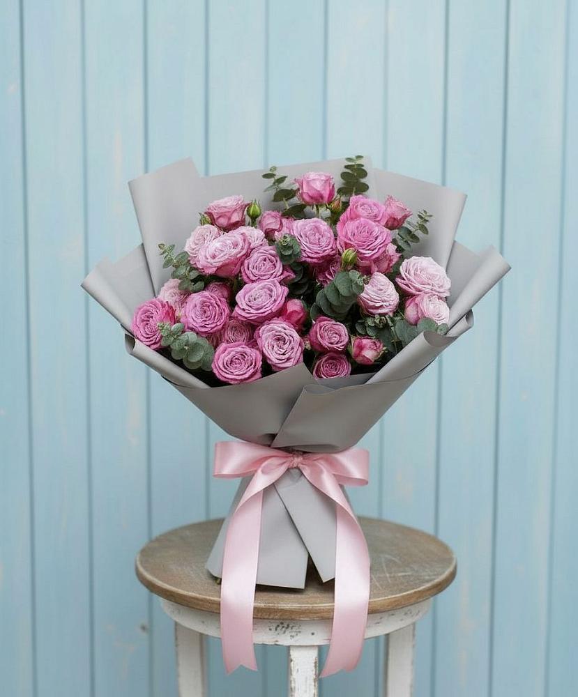 Букет цветов из: Розы в Тюбе