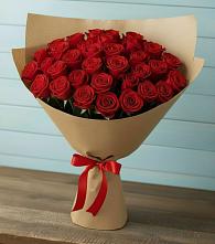 Букет Красные розы Милано в Тюбе
