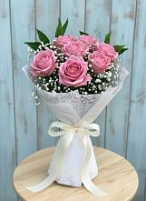 Букет цветов из:  Розы в Тюбе