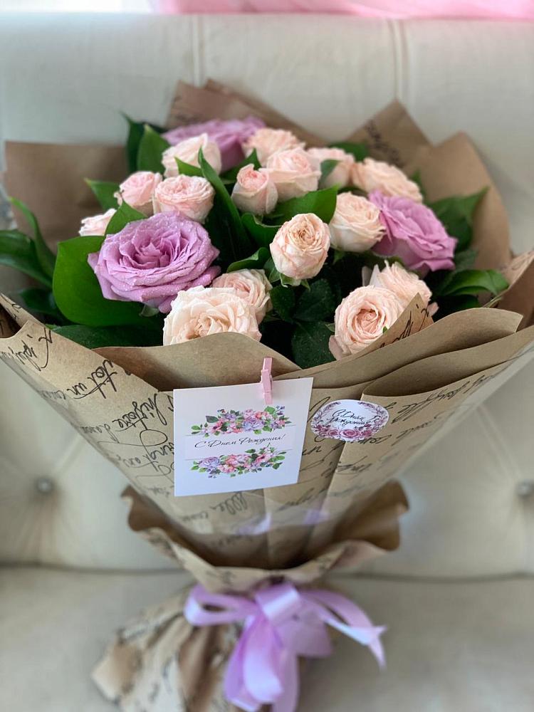 Букет цветов из: Розы в Тюбе