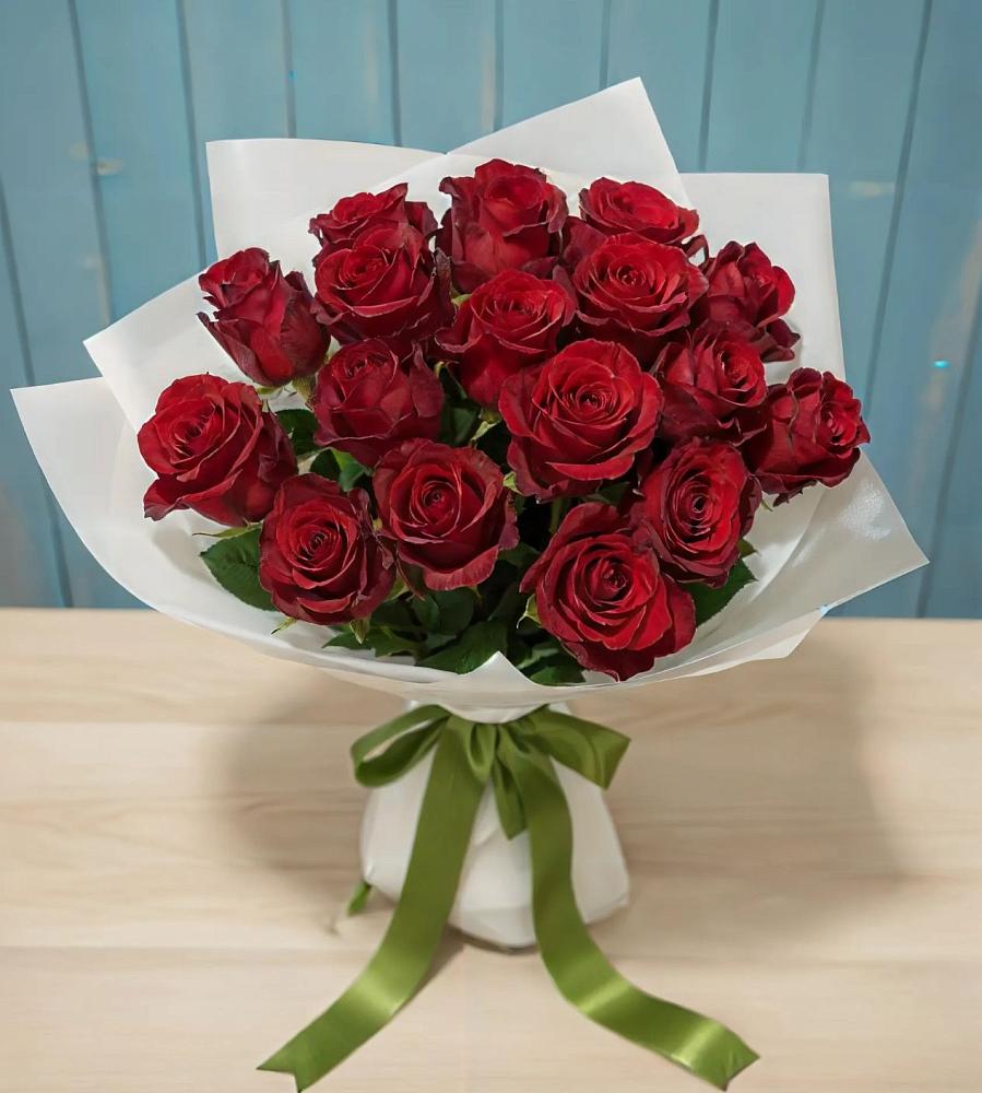 Букет Красные розы в Тюбе