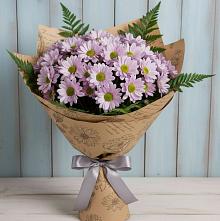 Букет цветов из:  Хризантемы в Тюбе