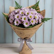 Букет цветов из:  Хризантемы в Тюбе