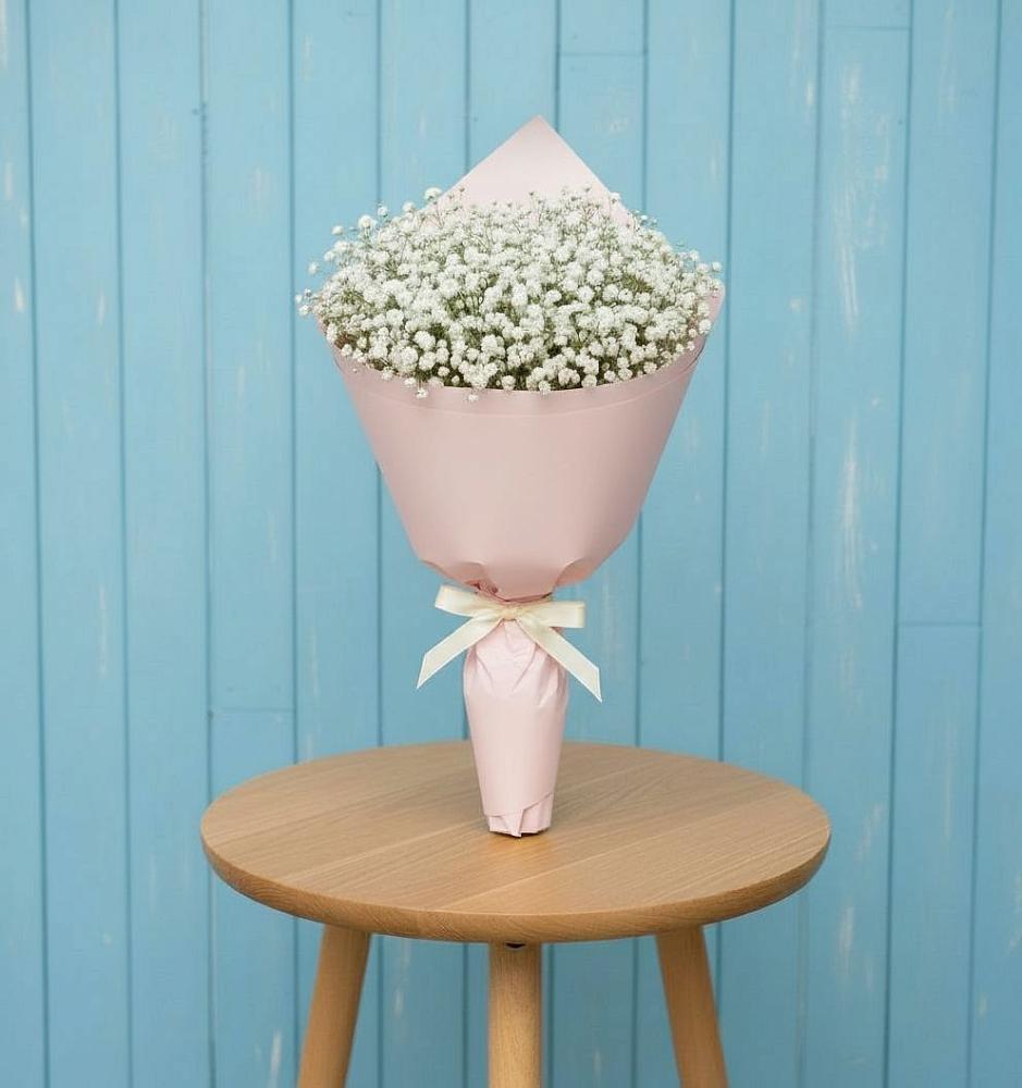 Букет цветов из: Гипсофила в Тюбе