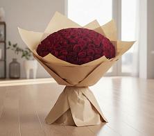 Букет 101 Красная роза в Тюбе