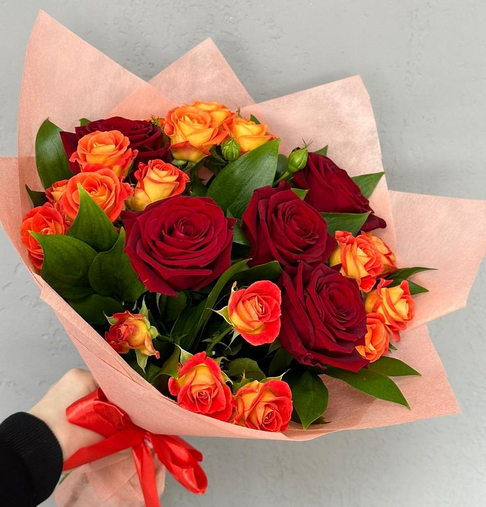 Букет Любовь и восторг в Тюбе