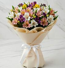 Букет цветов из:  Альстромерии в Тюбе