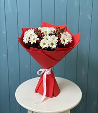 Букет цветов из:  Хризантемы в Тюбе