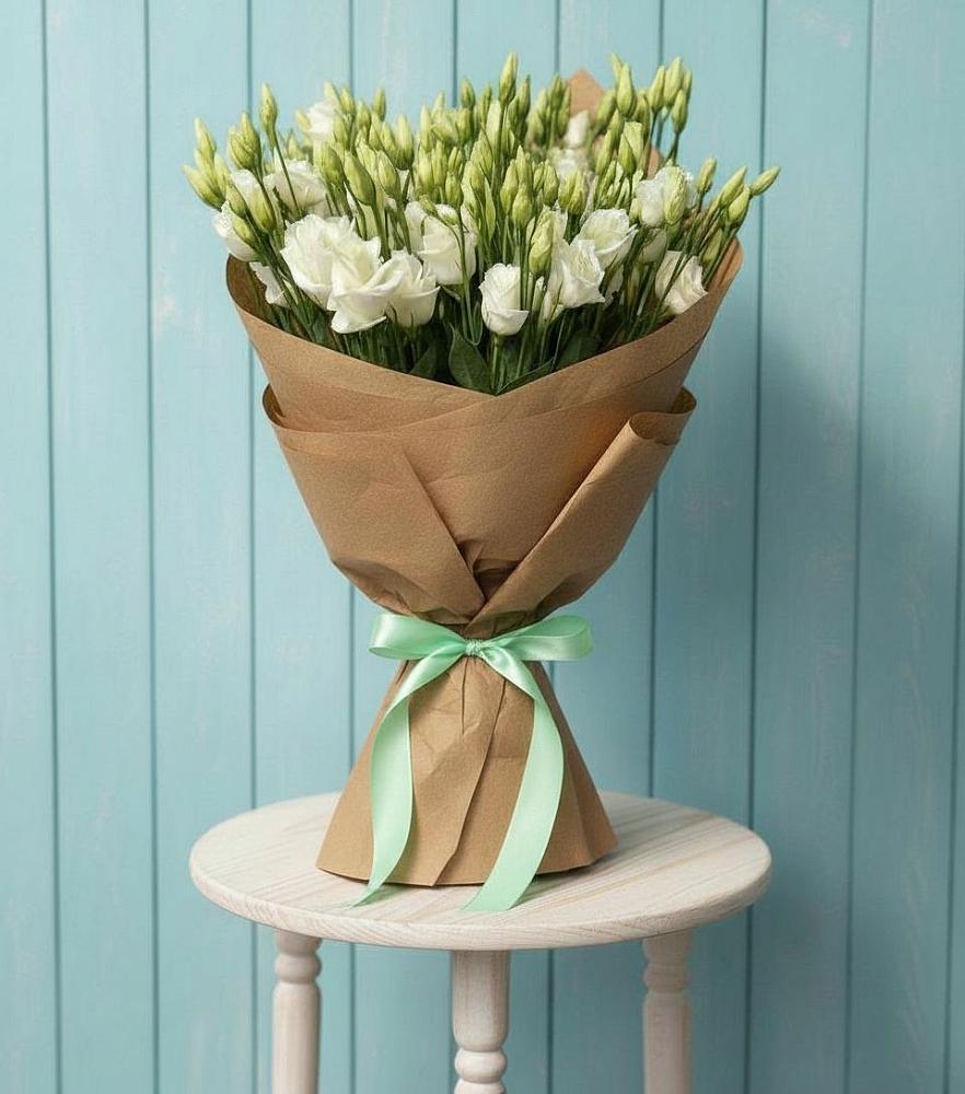 Букет цветов из: Лизиантусы в Тюбе