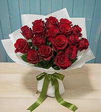 Букет Красные розы в Тюбе