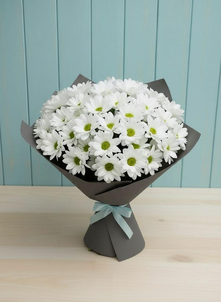 Букет цветов из: Хризантемы в Тюбе