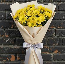 Букет цветов из:  Хризантемы в Тюбе