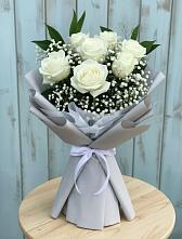 Букет цветов из:  Розы в Тюбе