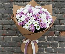 Букет цветов из:  Хризантемы #REPLACE_PRED# Тюбе