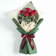 Букет цветов из:  Розы в Тюбе