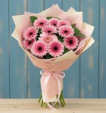 Букет цветов из:  Герберы в Тюбе